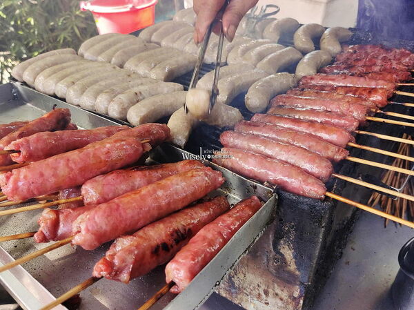 ▲▼礁溪香腸伯。（圖／部落客WISELY&rsquo;S 拍拍照寫寫字授權提供）