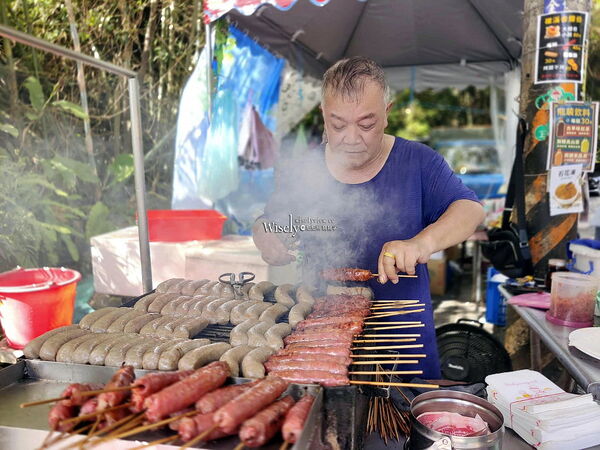 ▲▼礁溪香腸伯。（圖／部落客WISELY&rsquo;S 拍拍照寫寫字授權提供）