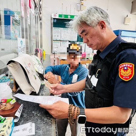 ▲▼  【老翁網路交友要匯款　布袋警即時攔阻保住血汗錢】  。（圖／布袋分局提供）