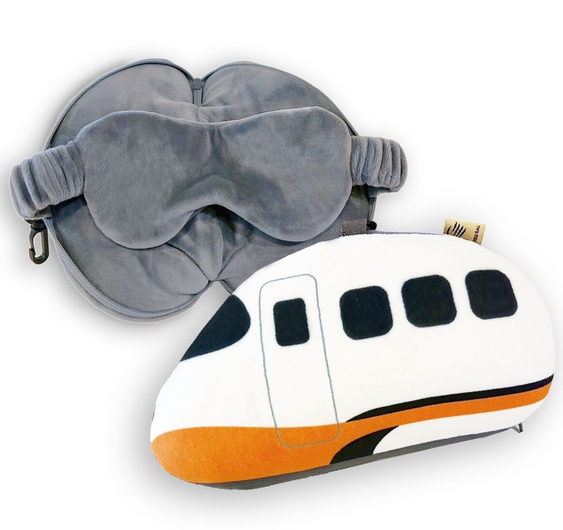 ▲▼高鐵啟動「寒冬送暖 捐血傳愛」活動，將贈送「造型眼罩枕」鼓勵民眾捐血。（圖／記者李姿慧攝）