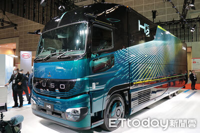 FUSO「2款氫氣重型卡車」日本車展首度現身！充填15分可跑1200KM