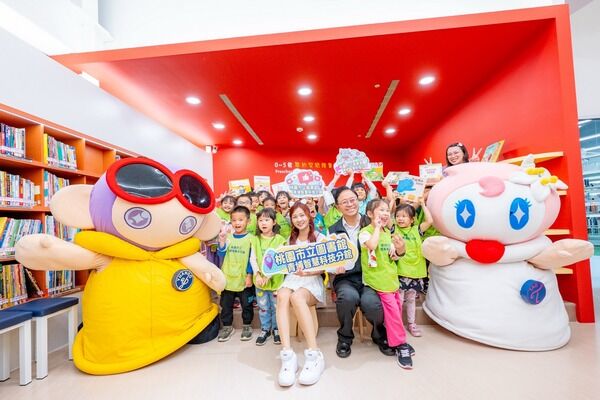 ▲桃園市立圖書館青埔智慧科技分館啟用