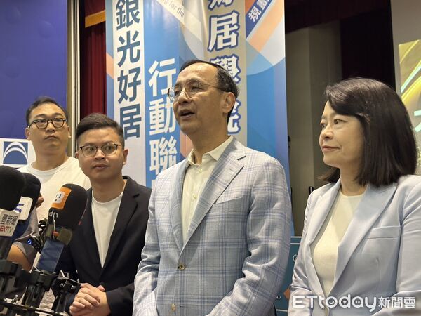 ▲▼ 國民黨主席朱立倫 。（圖／記者崔至雲攝）