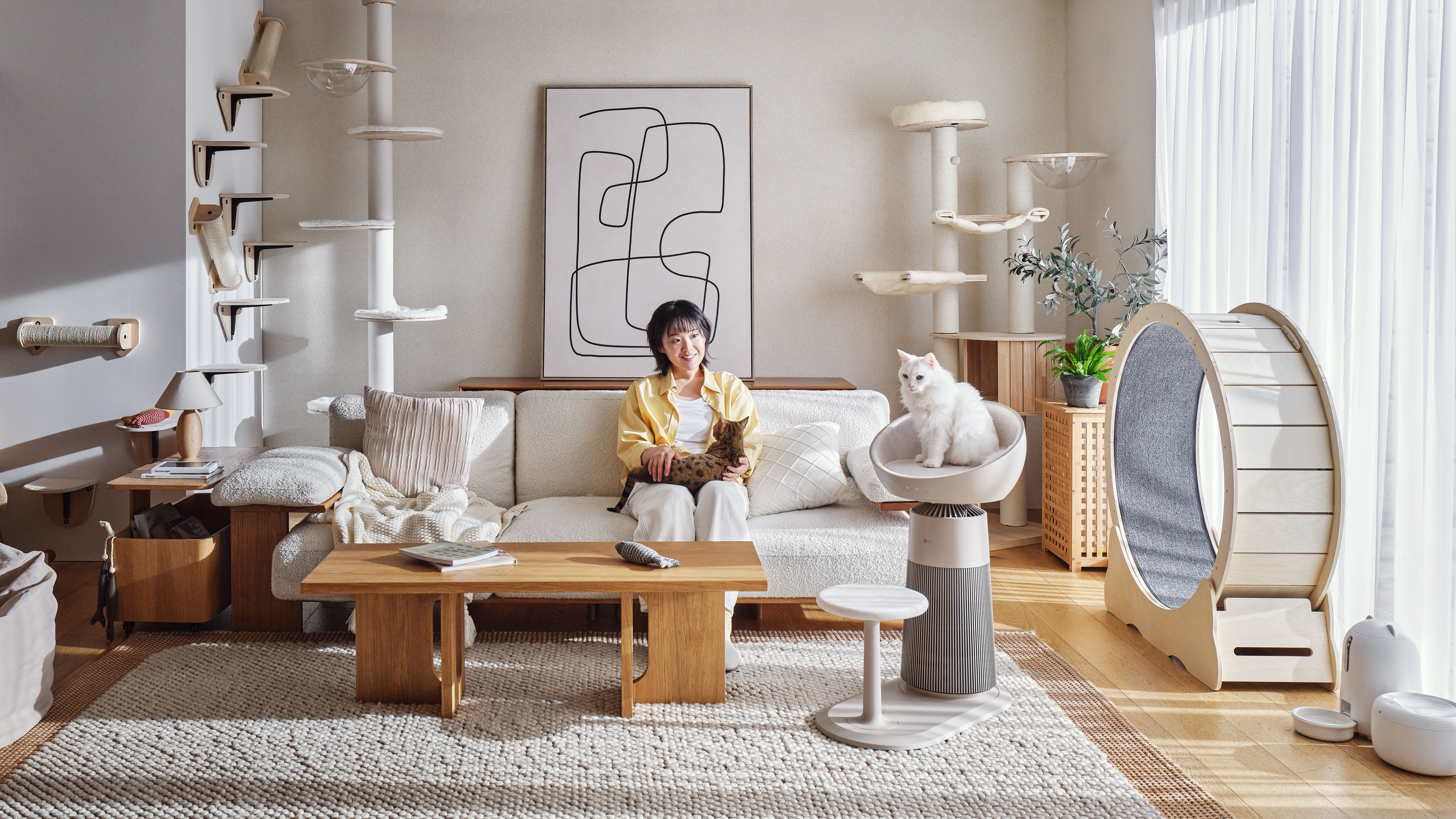 ▲LG發表旗下最新PuriCare空氣清淨機系列。（圖／品牌提供）