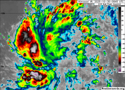 日本預測周末有熱帶低壓　專家：下周估2個颱風生成