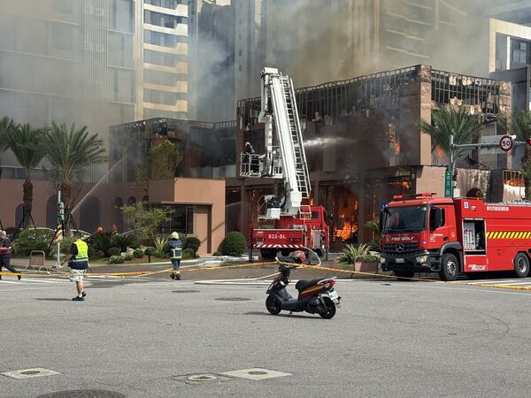 ▲▼            新店央北失火 。（圖／丸在房地產提供）