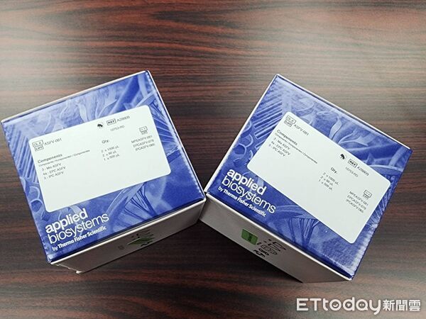 ▲檢測試劑,黃秀芳。（圖／記者游瓊華攝）