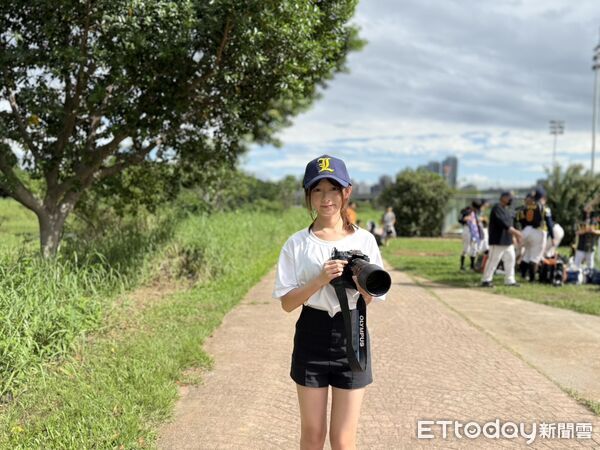 ▲羅東高中女球經洪苙晴。（圖／記者胡冠辰攝）