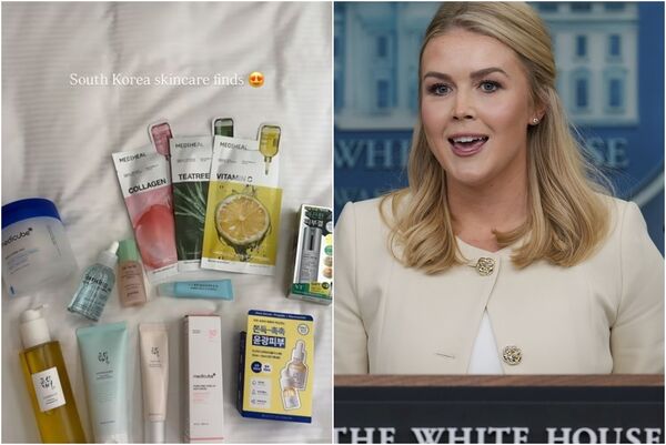 白宮發言人也迷韓系美妝　美女李威特「13樣戰利品」大公開