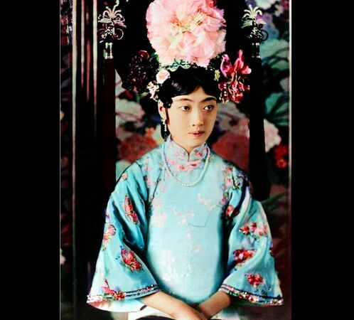 ▲婉容居住天津時所拍的照片。(圖／公共版權照片)