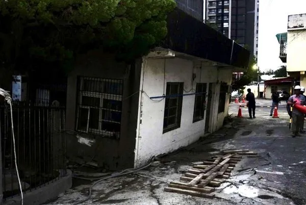 ▲新竹市晚間驚傳路面下陷。（圖／翻攝新竹市政府網站）