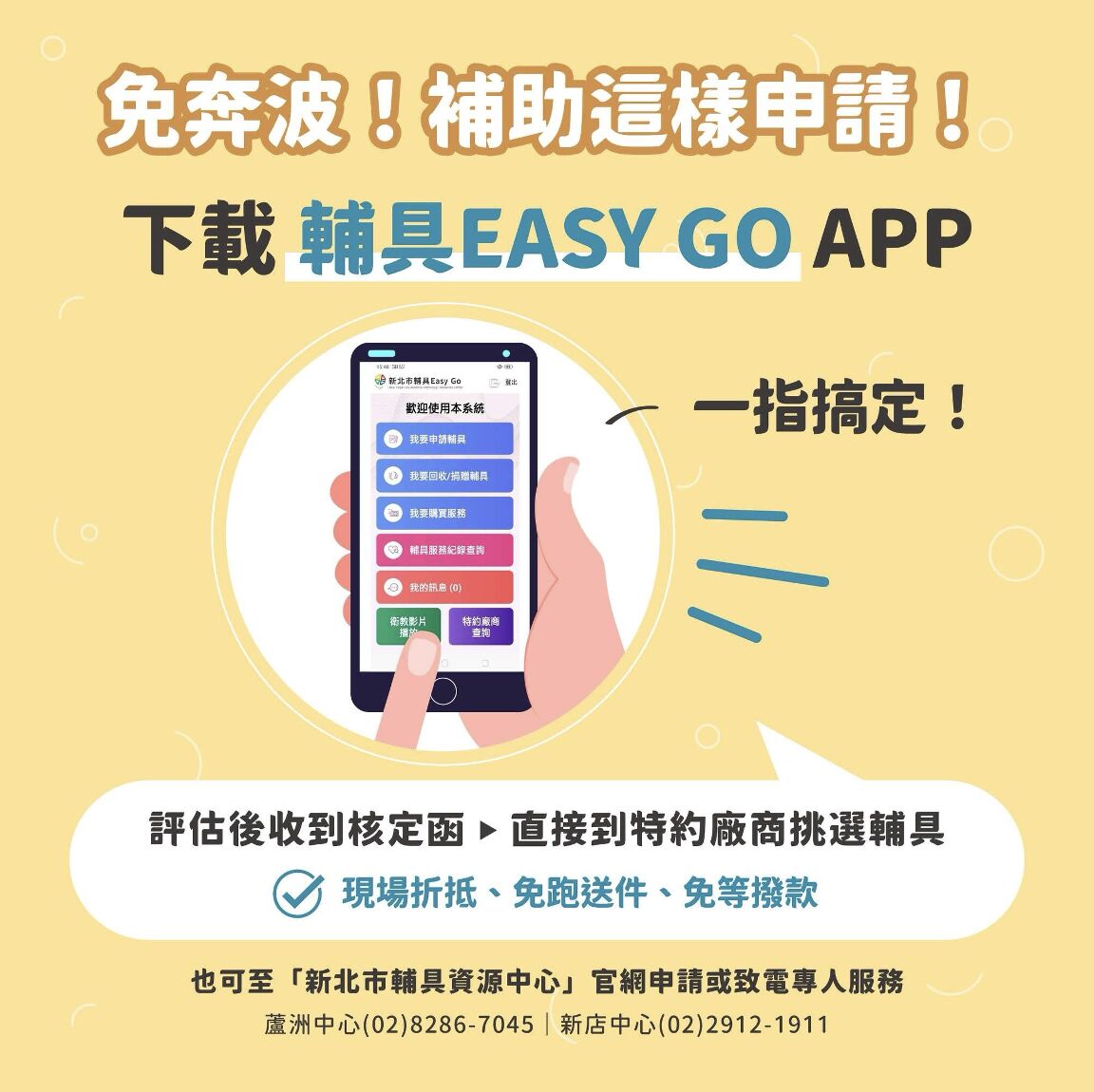 ▲▼ 新北市,輔具,EasyGoAPP,環境永續,智慧照護,社會局。（圖／新北市政府提供）