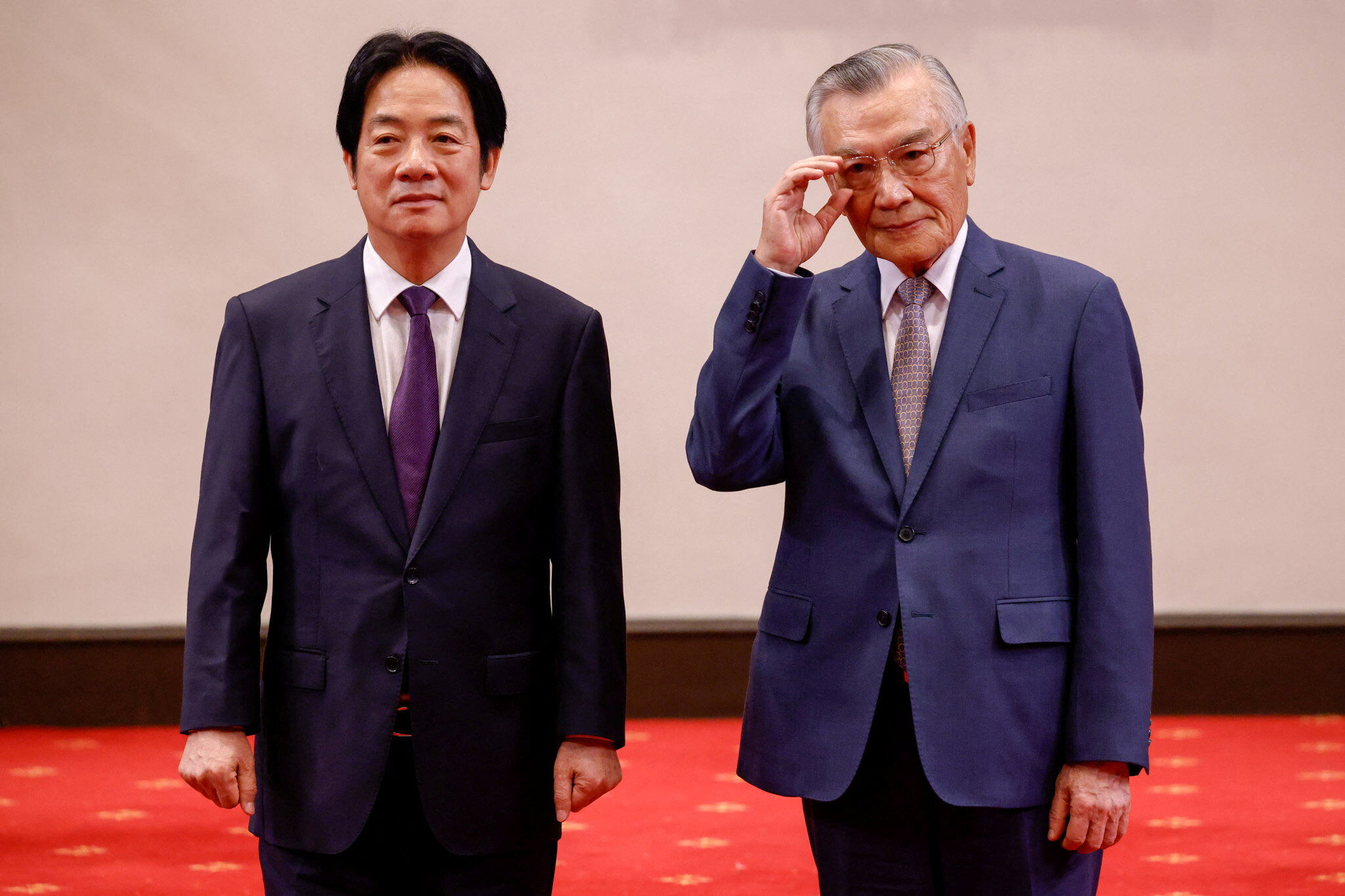 ▲▼林信義代表中華民國總統賴清德出席APEC峰會。(圖/路透)