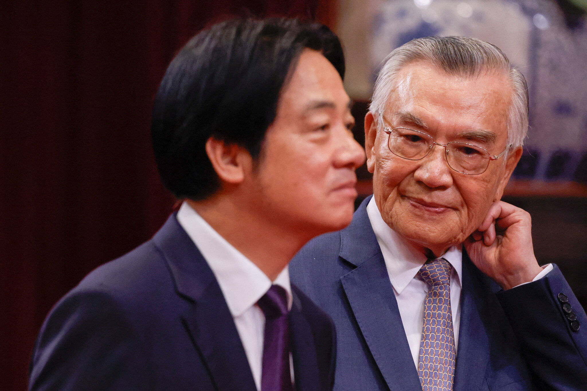 ▲▼林信義代表中華民國總統賴清德出席APEC峰會。(圖/路透)