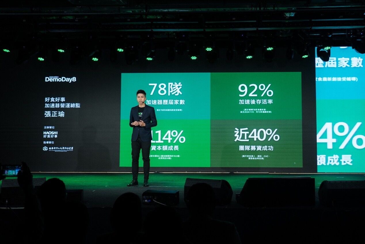 好食好事新創展會 揭示科技如何成為新供應鏈語言（圖／好食好事基金會提供）