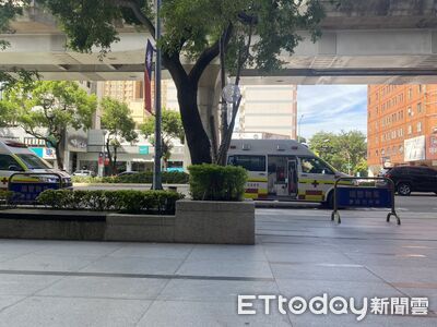 ▲台中孕婦突氣喘求救倒地，無生命跡象搶救。（圖／記者許權毅攝）       