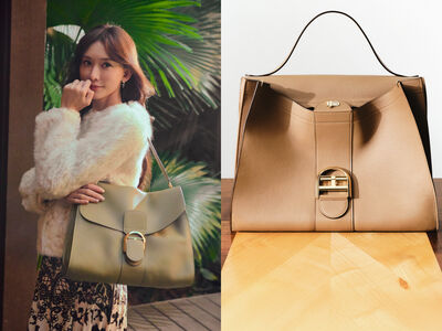 包開箱／林志玲曬靜奢風Delvaux新包Brillant Tempo！柔軟輕盈設計重點揭曉