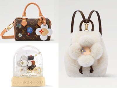 LV幫你想好聖誕禮物!限定Vivienne冬日系列後背包、雪花球太夢幻