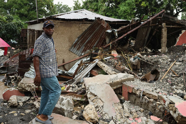 ▲▼ 颶風「梅麗莎」（Melissa）侵襲加勒比海地區。圖為海地。（圖／路透）