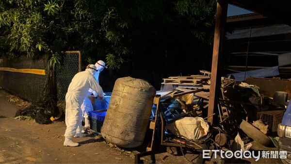 ▲▼非洲豬瘟案場內部太髒亂，軍方再增援80人全力清消。（圖／台中市府提供，下同）