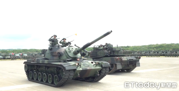 ▲▼「陸軍裝甲第五八四旅聯兵三營換裝M1A2T戰車成軍典禮」。（圖／記者許靖騏攝）
