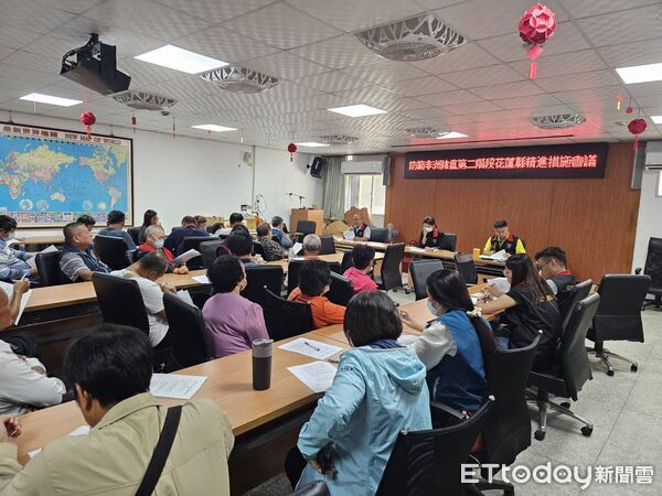 ▲花蓮縣政府辦理防範非洲豬瘟第二階段花蓮縣精進措施會議，邀請畜牧相關產業夥伴共同參與。（圖／花蓮縣政府提供，下同）
