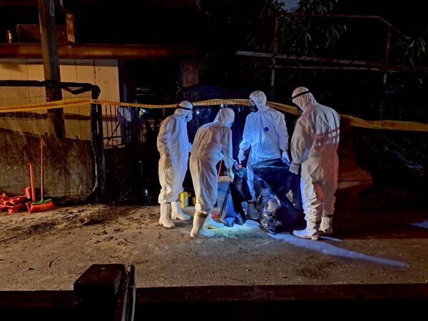 ▲▼陸軍第十軍團派遣兵力協助中部豬瘟案例場清消，落實防疫工作守護畜產安全。（圖／國防部提供）