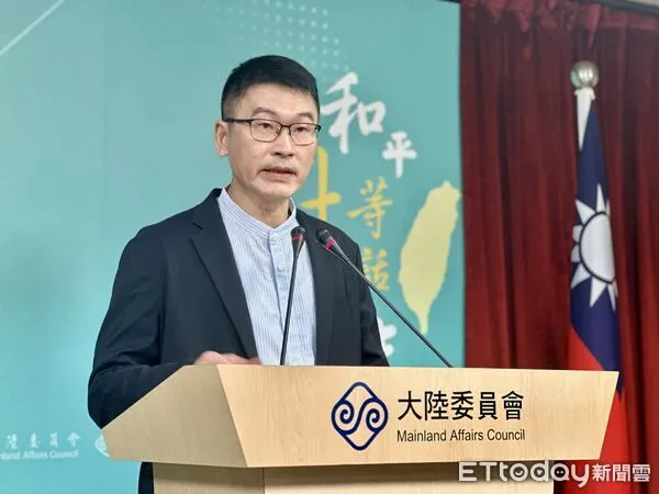 ▲▼陸委會副主委、發言人梁文傑。（圖／記者蔡紹堅攝）