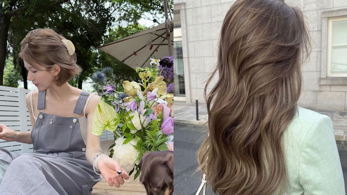 ▲趙露思髮色       。（圖／翻攝自微博、IG）