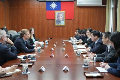 林佳龍會晤「跨大西洋高階訪問團」　強調台歐安全密不可分