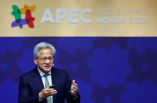 ▲▼  輝達執行長黃仁勳（Jensen Huang） 。（圖／路透）