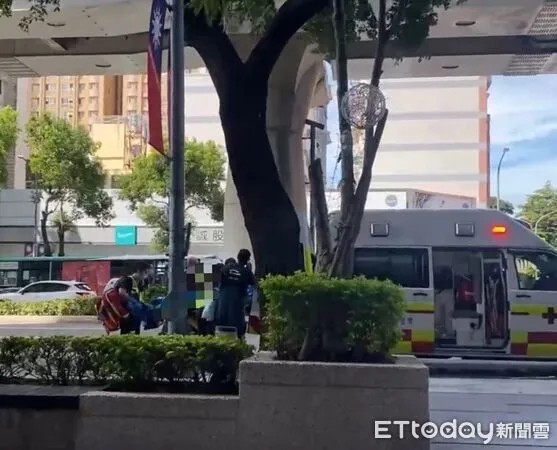 ▲▼台中孕婦突然氣喘倒地，搶救不治。（圖／記者許權毅攝） 