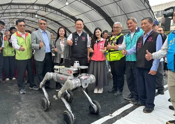 ▲桃園智慧工地科技減災觀摩會