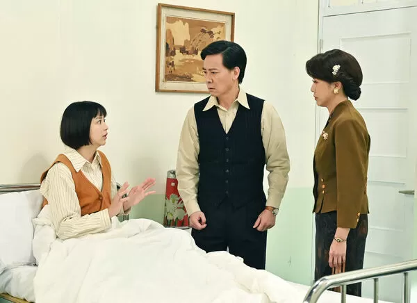 ▲《寶島西米樂 傳承》尹昭德與黃瑄，意外得知女兒懷孕。（圖／台視提供）