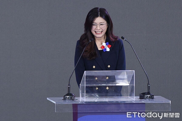 ▲鄭麗文1日在國民黨全代會正式接任黨主席。（圖／記者林敬旻攝）