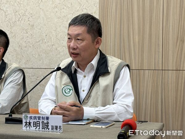 ▲▼新任疾管署副署長林明誠。（圖／記者洪巧藍攝）