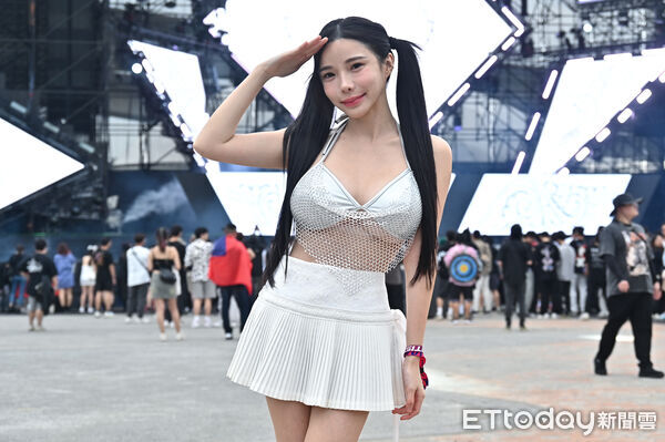 ▲▼「Ultra Taiwan 2025」AmberNa藍星蕾 。（圖／記者李毓康攝）