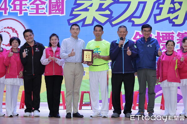 ▲全國柔力球錦標賽基隆登場。（圖／記者郭世賢翻攝）