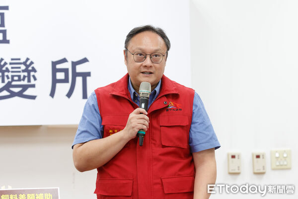 ▲▼農業部常次杜文珍（左）和市長盧秀燕召開應變記者會。（圖／台中市政府提供，下同）