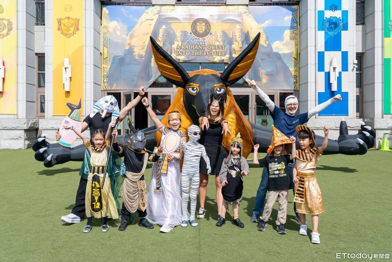 萬聖節也能上歷史課 葳格小學打造沉浸式埃及探險