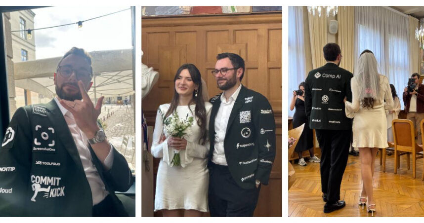 結婚靠這招!新郎賣Logo籌婚禮費 穿「贊助西裝」走紅毯還有賺頭