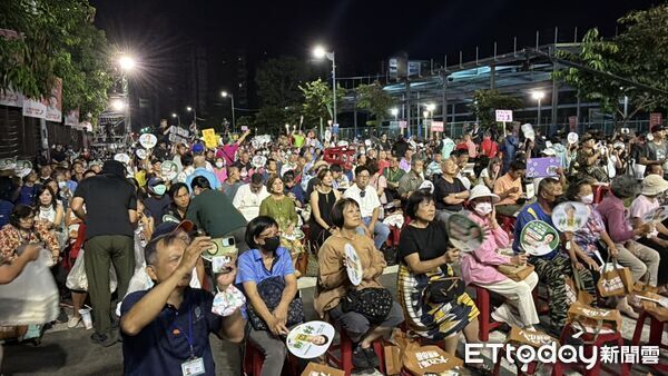 ▲▼林岱樺首場造勢晚會於岡山河堤公園舉行。（圖／記者陳宏瑞攝）