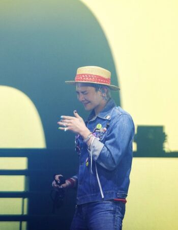 ▲▼▲▼ 直擊／李洙赫出現了！趁G-DRAGON開演前拍大螢幕　大巨蛋現蹤跡（圖／翻攝自G-DRAGON IG）