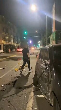 ▲▼ 台南瑪莎拉蒂 。（圖／翻攝台南道路救援張家班）