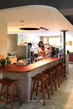 ▲▼新竹日式侘寂風咖啡廳「東河咖啡Donghe」自家烘焙、寵物友善咖啡廳。（圖／部落客萍子提供）