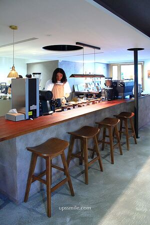 ▲▼新竹日式侘寂風咖啡廳「東河咖啡Donghe」自家烘焙、寵物友善咖啡廳。（圖／部落客萍子提供）