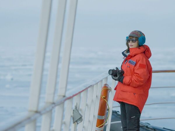 ▲舒夣蘭穿越世界上最凶險海域。（圖／東森提供）