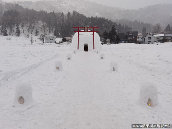 ▲▼長野景點推薦「飯山雪屋村」！雪季期間限定雪洞村餐廳狼煙火鍋。（圖／部落客DARREN提供）