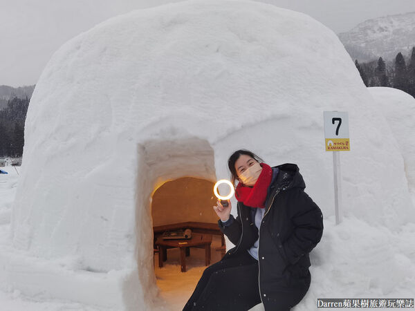 ▲▼長野景點推薦「飯山雪屋村」！雪季期間限定雪洞村餐廳狼煙火鍋。（圖／部落客DARREN提供）