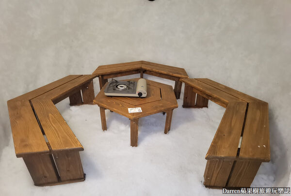 ▲▼長野景點推薦「飯山雪屋村」！雪季期間限定雪洞村餐廳狼煙火鍋。（圖／部落客DARREN提供）